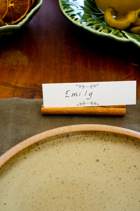Eco-Friendly Festive Table Decor