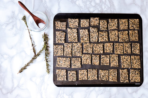 Zero Waste Vegan Crackers