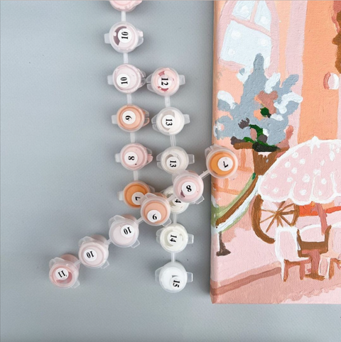 Route Des Fleur Paint-by-Numbers