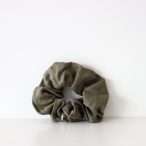 Linen Scrunchies