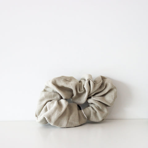 Linen Scrunchies