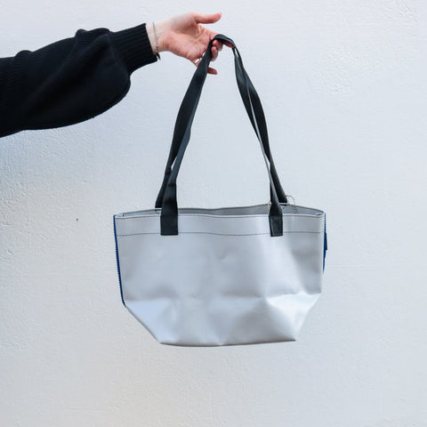 Upcycled Vinyl Carry Bag - Small