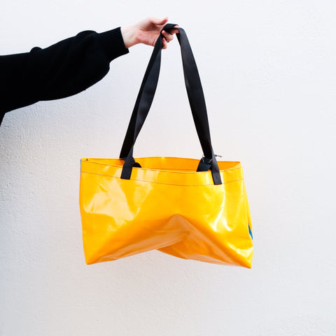 Upcycled Vinyl Carry Bag - Medium