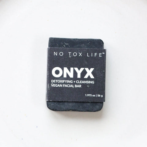 Plastic-free Onyx Face Washing Block