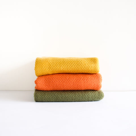 Assa Cashmere Thick Shawl Sunset Collection