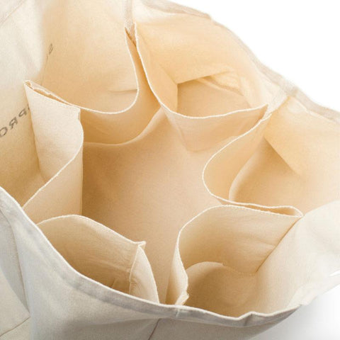 Heavy Duty Reusable Shopping Tote Bag with Internal Pockets