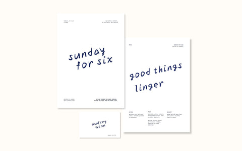 Sunday for Six
