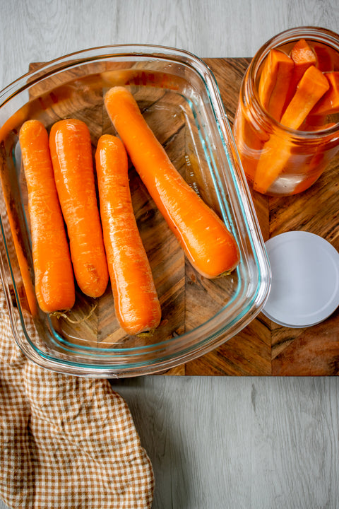 How to store carrots (+ sesame carrot salad recipe)