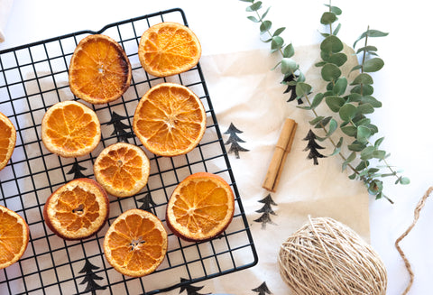 DIY Christmas Dried Oranges
