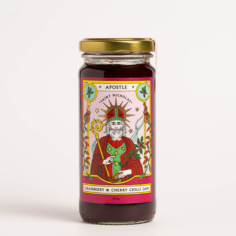 Saint Nicholas - Cranberry & Cherry Chilli Jam