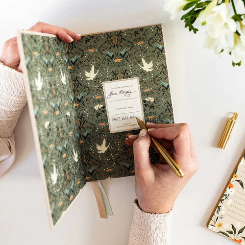 Linen Bound Gratitude Journal