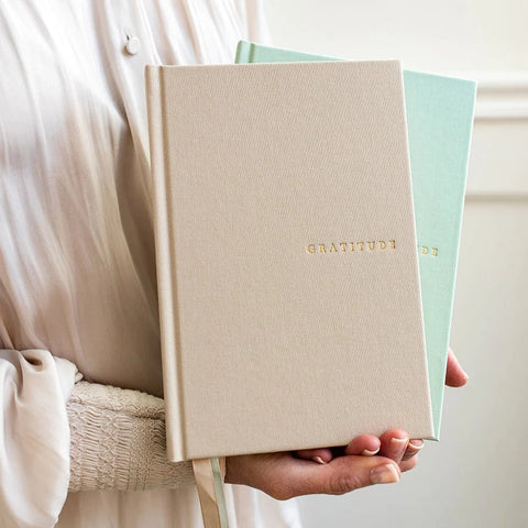 Linen Bound Gratitude Journal