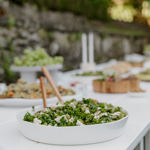 Stoneware Salad Bowl