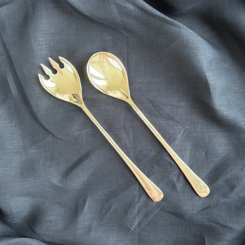 Liv Silver Salad Servers