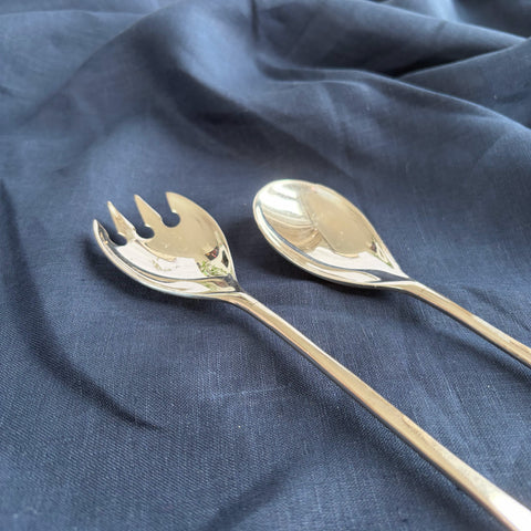 Liv Silver Salad Servers