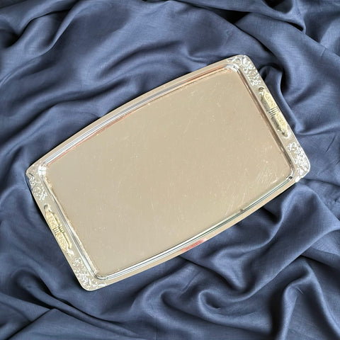Maren Rectangular Silver Tray