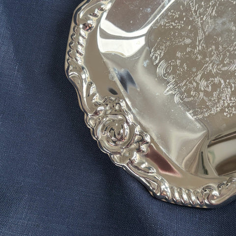 Rosalie Petite Silver Tray