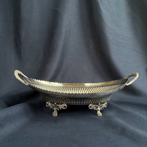 Sabine Footed Silver Bowl