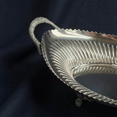 Sabine Footed Silver Bowl