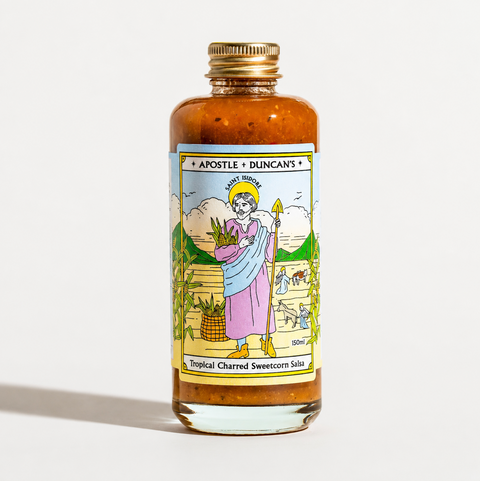 Saint Isidore - Tropical Charred Sweetcorn Salsa