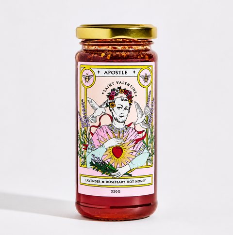 Saint Valentine - Lavender & Rosemary Hot Honey