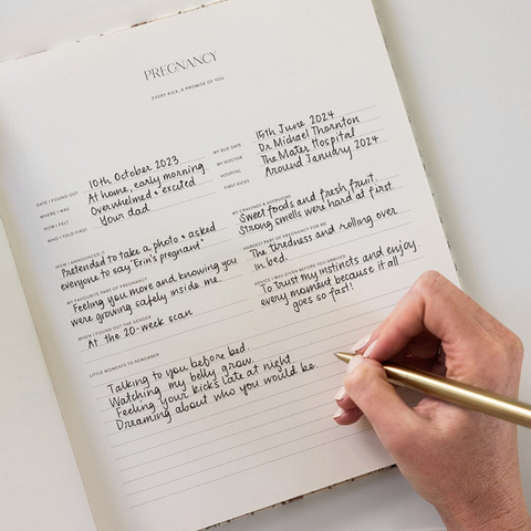 Heirloom Baby Memory Journal
