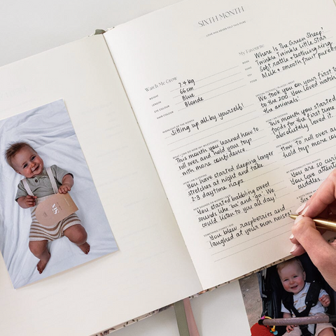 Heirloom Baby Memory Journal