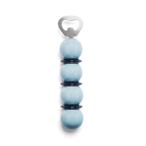 Pale Denim & Navy Bobbon Bottle Opener
