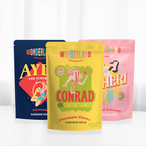The Wonderland Tasting Trio