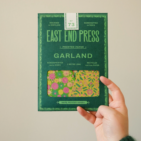 Midcentury Trees Sewn Garland