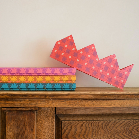 Pink Paper Crowns