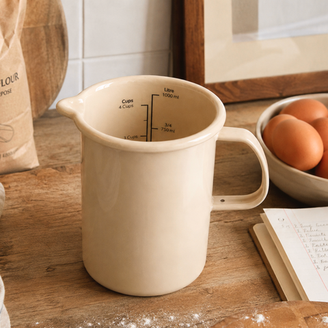 Enamel Measuring Jug