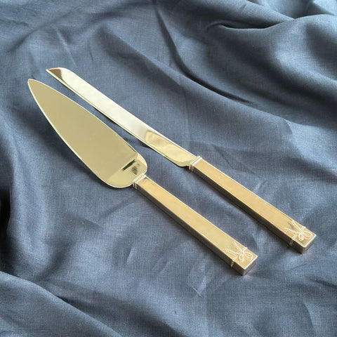 Vera Wang Love Knots Cake Knife & Server