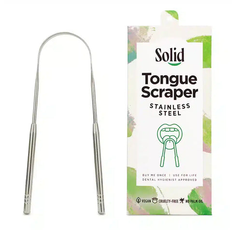 Stainless Steel Tongue Scraper