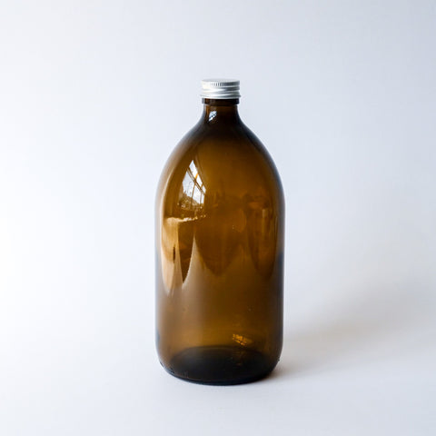 Eco Society 1L Amber Bottle
