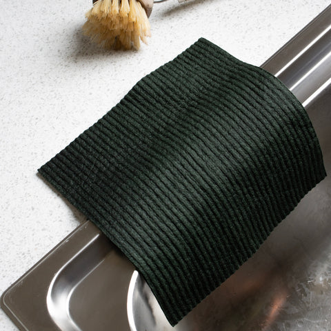Solid Colour Spruce - Eco Dishcloth