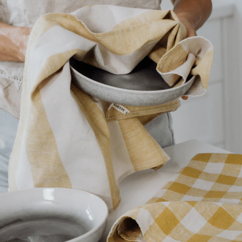 Hemp Tea Towel Set