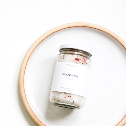 Lavender Soaking Salts