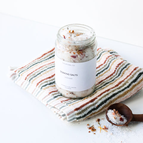 Lavender Soaking Salts