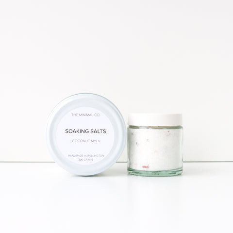 Made In New Zealand - Soaking Salts - The Minimal Co. - Plastic Free Ecofriendly Living & Shopping in New Zealand 