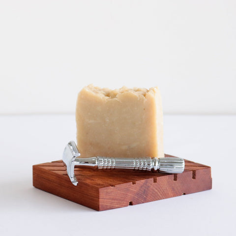 Caliwoods Shaving Soap Bar - Lemon & Orange